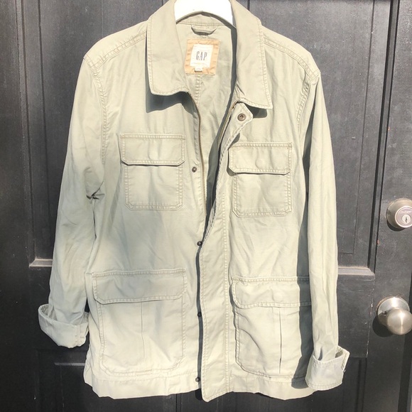 Gap Military Jacket - Olive - Picture 1 of 2